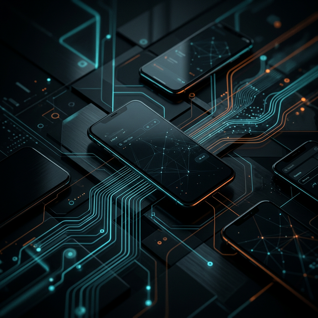 Mobile Technology background